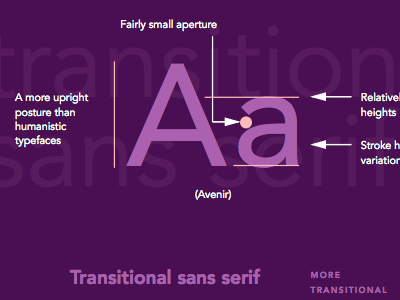 Type anatomy and classification cards