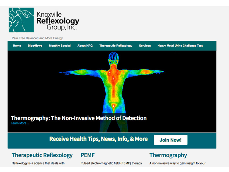 Knoxville Reflexology by James on Dribbble