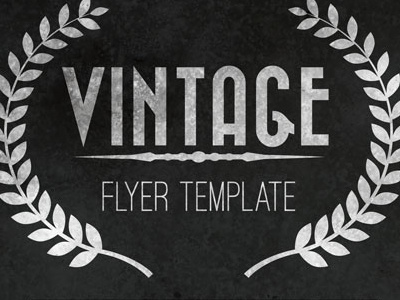 Free Vintage Flyer Template flyers free templates