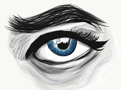 pretty eyes artist design digital art illustration