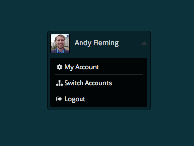 Account Dropdown