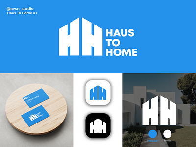 H + House Logo branding design graphic design icon illustration logo