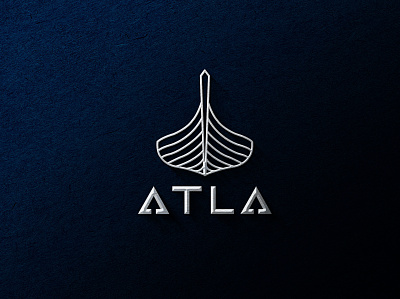 ATLA - Outdoor Clothing Brand Concept branding design graphic design logo typography