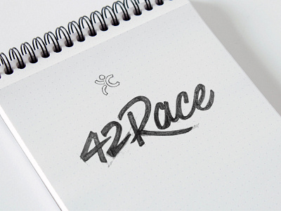 42Race logo update branding logo logo design sports