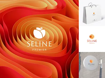 Seline Premier brand identity beauty brand identity branding cosmetics face feminin haircare health logo logo design logo type minimalist monogram packaging parfum logo salon sign skincare spa woman