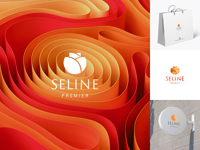 Seline Premier brand identity beauty brand identity branding cosmetics face feminin haircare health logo logo design logo type minimalist monogram packaging parfum logo salon sign skincare spa woman