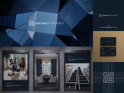 Abstract Property logo design