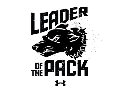 Leader Of The Pack (Tough Mudder Concept) graphic illustration reject tough mudder tshirt under armour