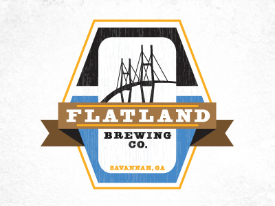 Flatland Brewing Co. beer branding brewing fbc flatland flatland brewing company logo logo design savannah ga