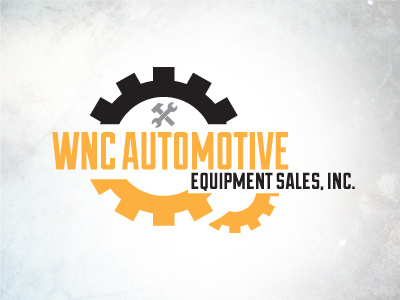 WNC Automotive Branding automotive branding identity logo logo design