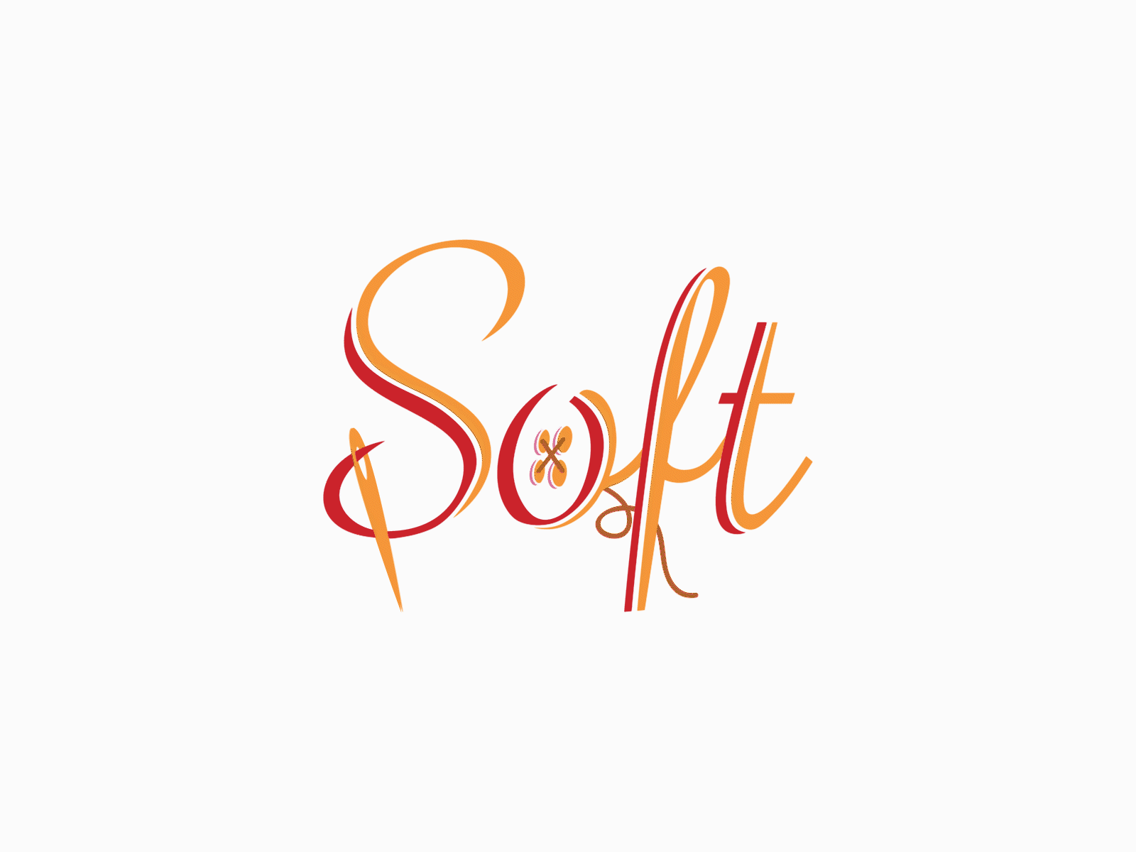 Soft logo Animation animation branding furnishings illustration logo logo animation logo design mattress soft typography