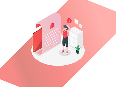 Notification illustration illustration illustration design ui