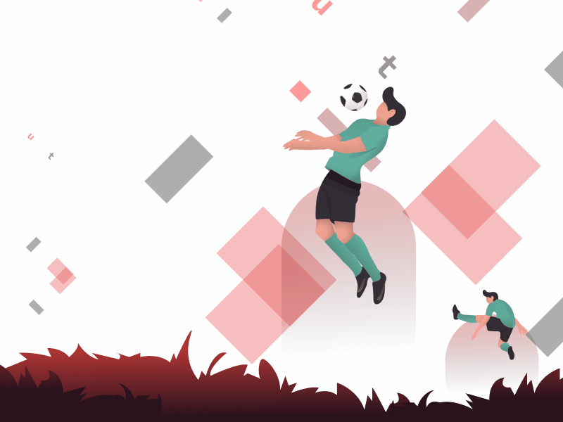 Soccer illustration illustration design vector