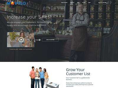 Movylo design website