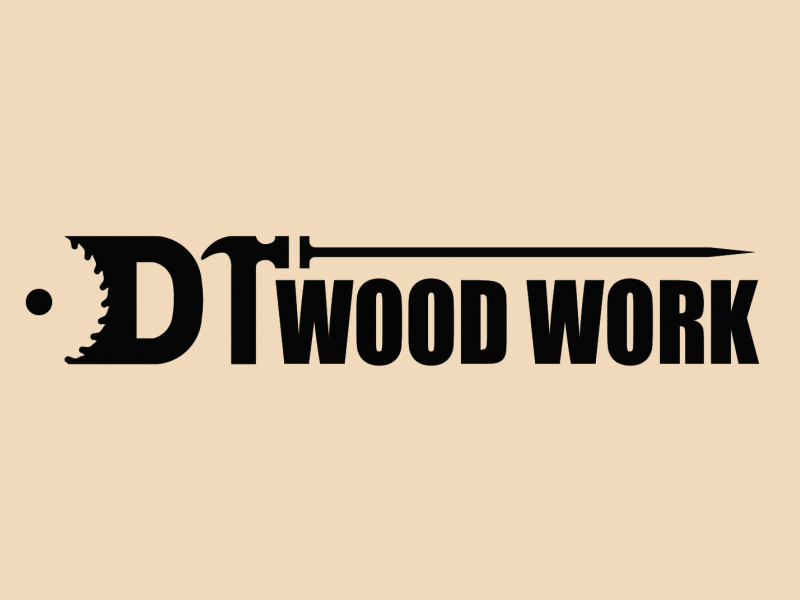 D&T WOOD WORK animated animation animation 2d design illustration logo logo animation motion design motion graphics ui