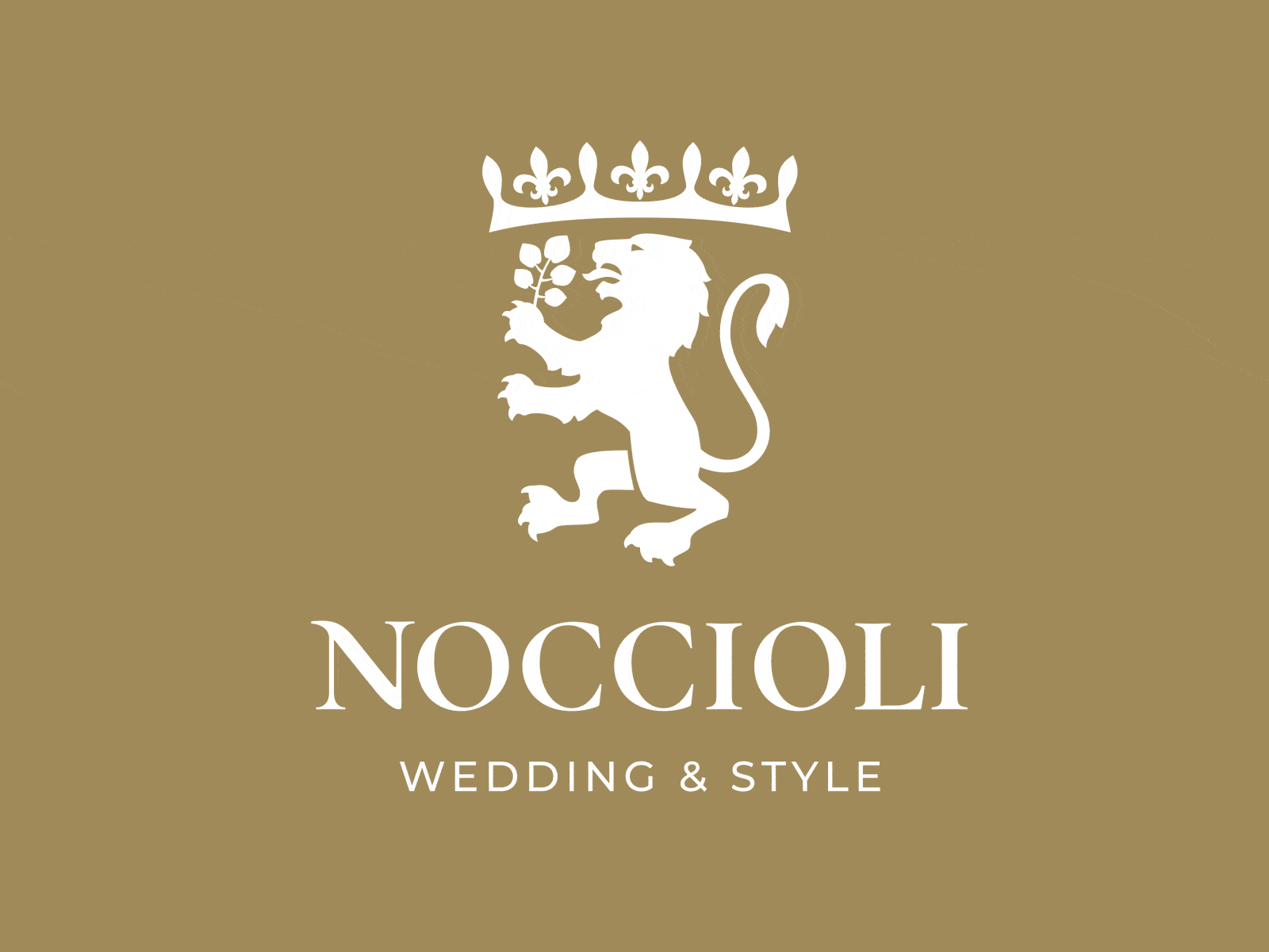Noccioli logo animation animated animation animation 2d design illustration lion logo logo animation motion design motion graphics noccioli style ui wedding