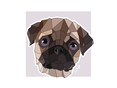 Pupper Practice #1 animal illustration design dog graphic design illustration vector