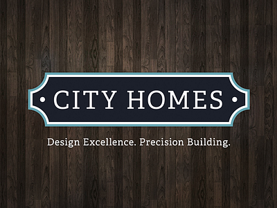 City Homes Design + Build LLC identity logo
