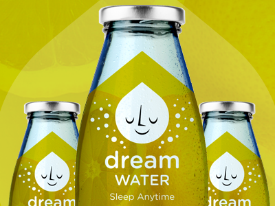 Dream Water bottle design beverage bottle packaging