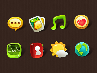 fruit candy candy icon ios