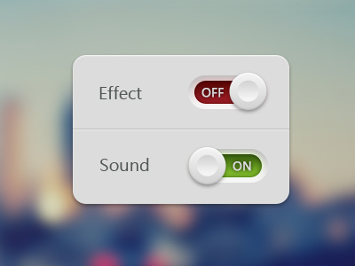 switch (PSD) button color control element ios ipad iphone osx switch ui