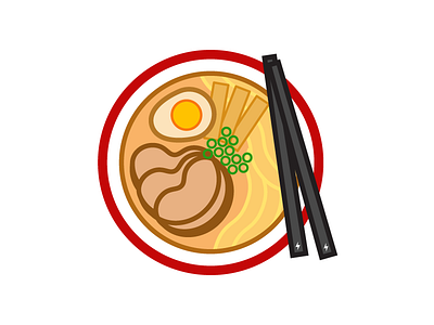 Ramen food ramen stickermule