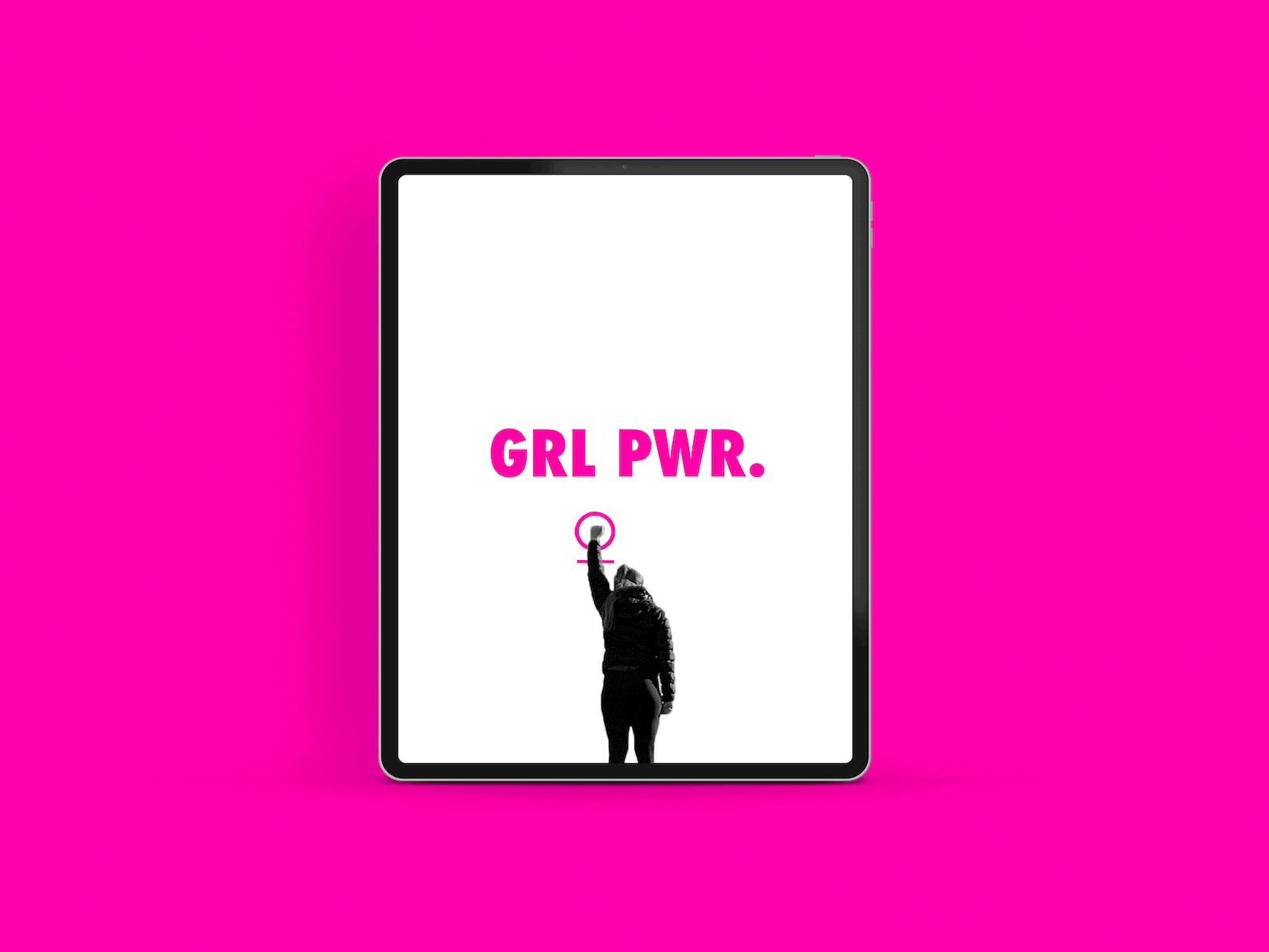 GRL PWR Women's Empowerment Animated GIF animatedgif equality gif