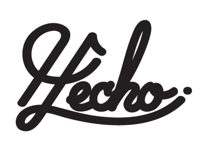 Hecho design logo