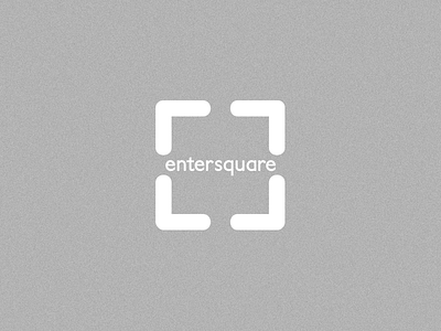 entersquare logo branding illustrator logo monogram secondshot startup vector