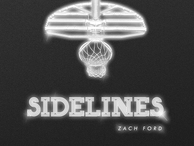 Sidelines album art basketball inspiration music musicians retro