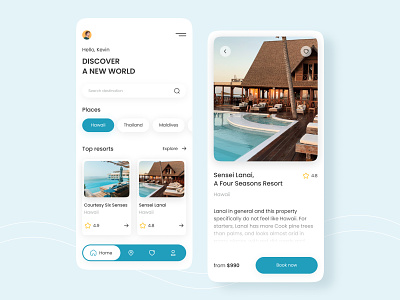 Travel app app application colorful daily daily ui design hotels tourism travel travel app ui