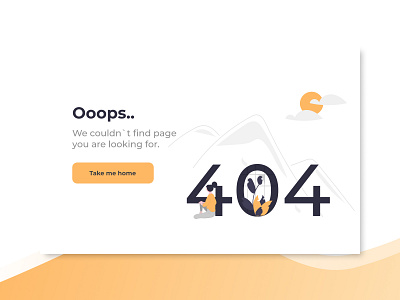 Daily UI #008 - 404 404 404 page dailyui008 design error page ui ux