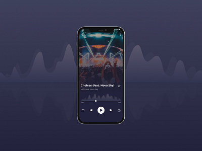 Daily UI - Music player #009 app dailyui009 design music music app music player ui