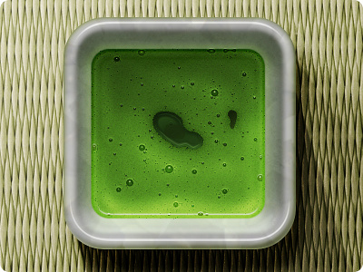 Matcha Green Tea Icon green icon illustration ios japan photoshop tea