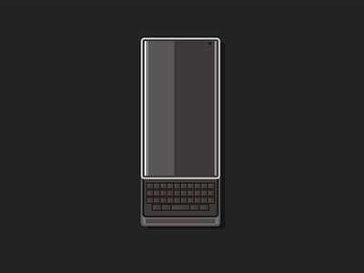Blackberry _ Priv illust blackberry priv