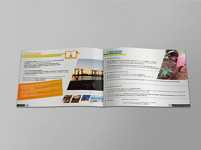 Catalogue de séjours de l'association Grandir Aventure (02) catalogue charity editorial editorial design fédération grandir à... grandir aventure graphic design trip visual design