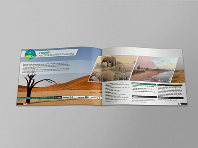 Catalogue de séjours de l'association Grandir Aventure (04) catalogue charity editorial editorial design fédération grandir à... grandir aventure graphic design trip visual design