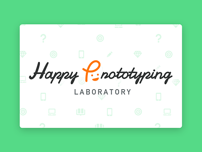 Happy Prototyping Lab design happy labo logo p prototyping ux