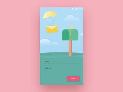 Day 028 - Contact us contact dailyui google mail ui