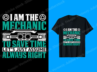 Mechanic T-Shirt Design