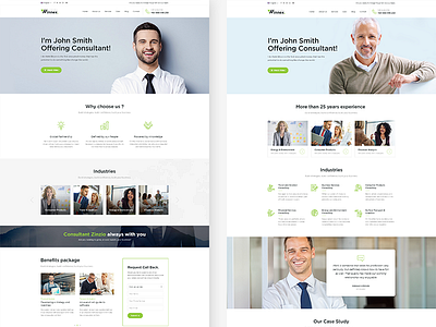 Winnex - Consulting PSD Templates