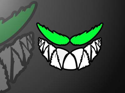 Gamer Logo Venom Face Idea