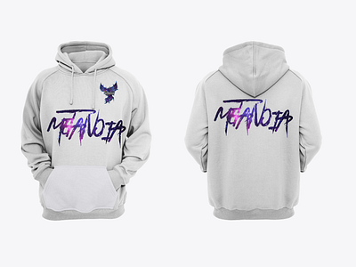 Metanoia Gaming Hoodie Mockup brand branding design esportslogo gamer logo illustration merch merchandise mockup