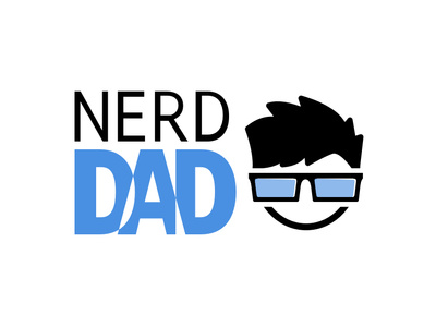 Nerd Dad blog branding dad design first design first dribbble identity logo logotype nerd