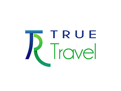 True Trevel logo design proposal travel