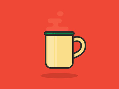 Kopi coffee cup illustration line tea vector