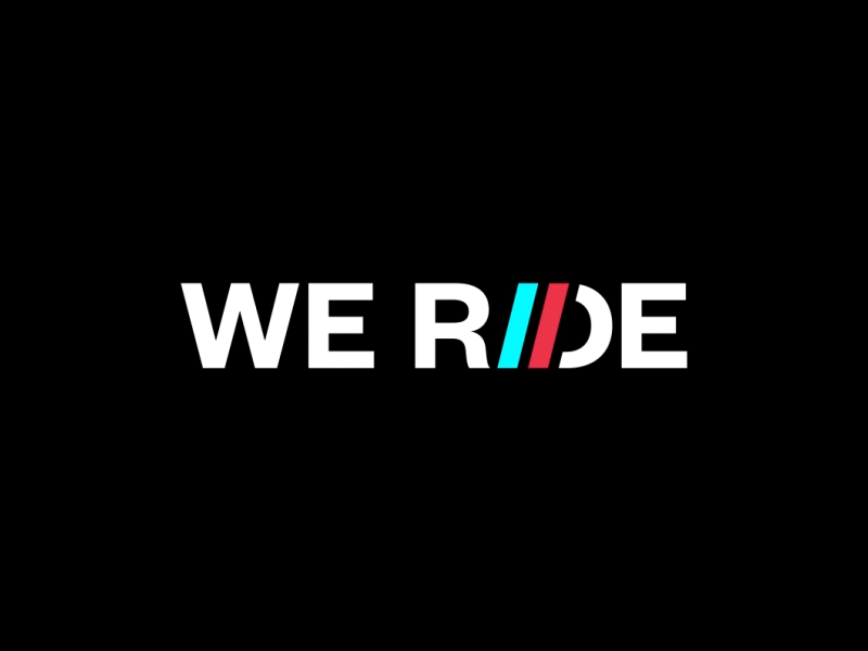 We Riide Logo Animation
