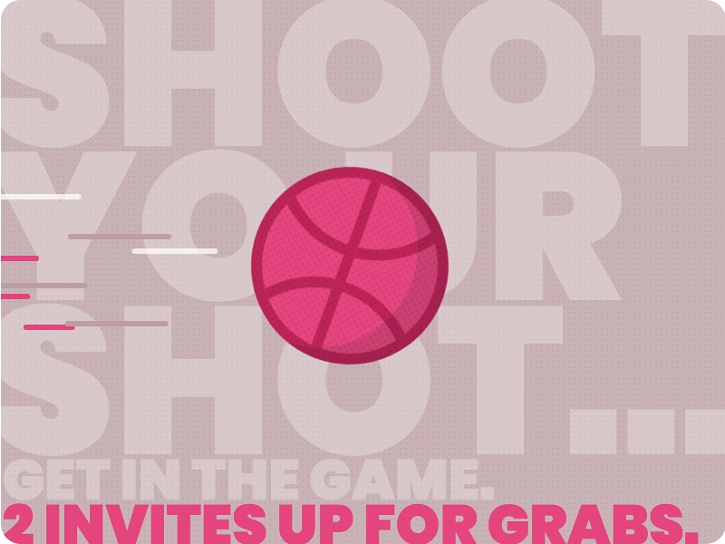 Shoot Your Shot! css html invitations invite invites