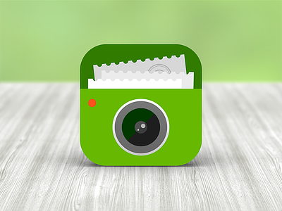 FotoKassa iPhone App Icon alterplay apple bank clean finance icon ios7 iphone minimal mobile sms