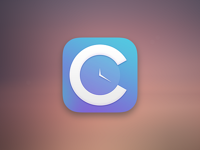 CityHour iPhone App Icon alterplay app business cityhour clock icon ios iphone networking professional